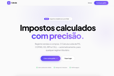 Calculadora de Impostos